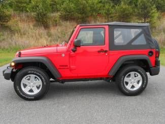 New 2013 jeep wrangler 4wd sport - free shipping or airfare