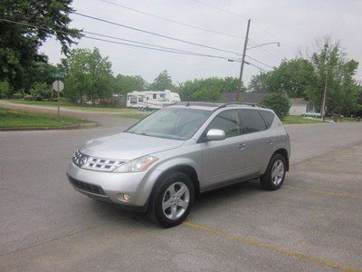 Nissan murano sl all wheel drive htd leather sunroof 2005 low mileage very nice!