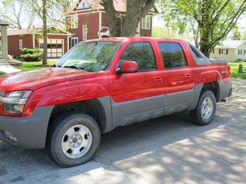 2002 chevrolet avalanche 1500  crew cab pickup 4-door 5.3l