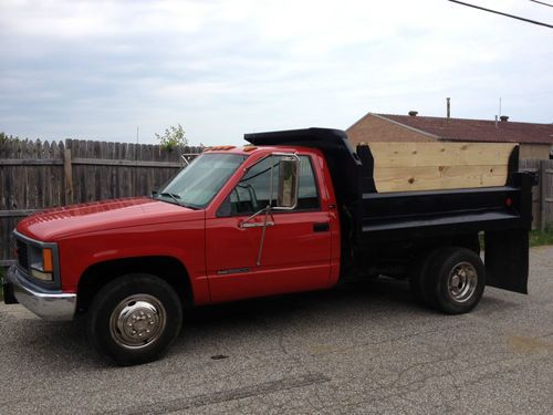 1995 gmc 3500 dump truck