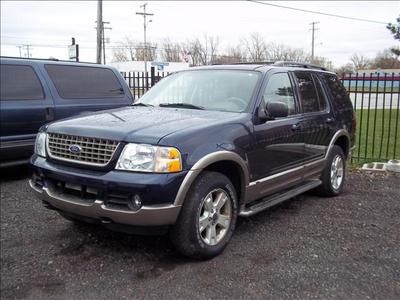 Warranty and financing available! 2003 ford explorer eddie bauer sunroof