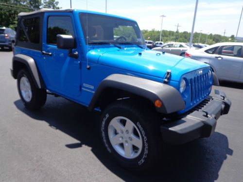 2012 jeep wrangler sport trail rated 4x4 3.6l v6 manual tow package video
