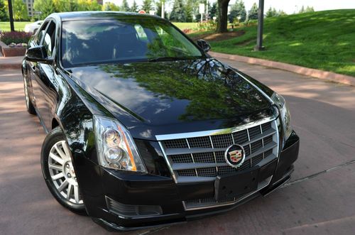 2010 cadillac cts luxury sedan 3.0l,no reserve,salvage,pano roof,heated seats,