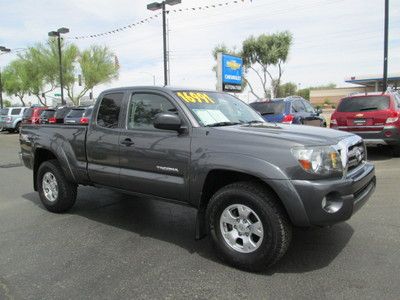 2009 prerunner gray v6 automatic extended cab pickup truck