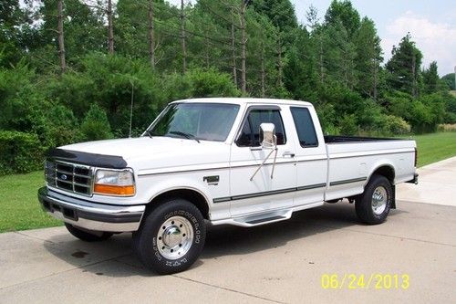 F-250, 7.3 turbo diesel, xlt extended cab, long bed