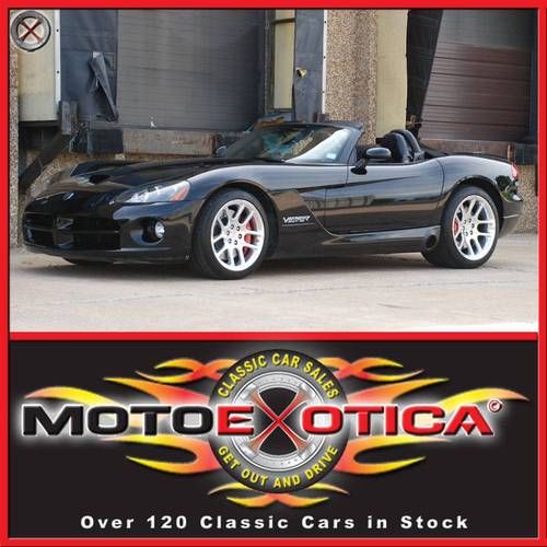 2006 dodge viper-19k miles-one of 752 convertibles made for 2006-stunning!