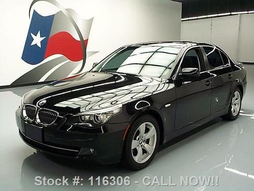 2008 bmw 528i sedan automatic heated seats sunroof 44k texas direct auto