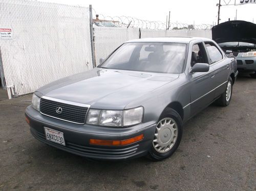1991 lexus ls400, no reserve