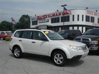 Awd suv automatic 4cyl white low miles one owner certified warranty