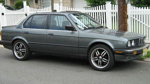 1988 bmw 325, 4-door, grey,very good condition