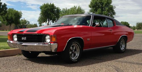 1972 chevrolet chevelle ss w/ 502 gm crate motor