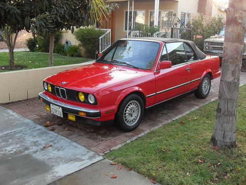 1989 bmw 325i  convertible 2-door