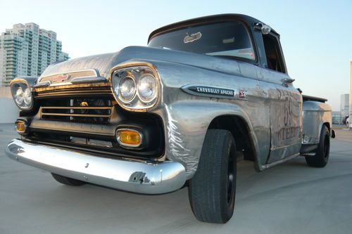 1959 chevy apache long bed customized v8