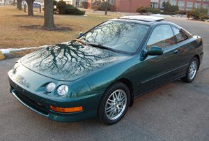 1999 acura integra ls auto green/tan 95k nice clean car