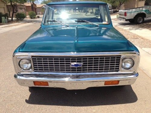 1972 chevrolet c-10 longbed pickup truck rebuilt drivetrain