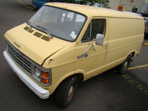 1981 dodge ram van b150 custom - cargo / utility