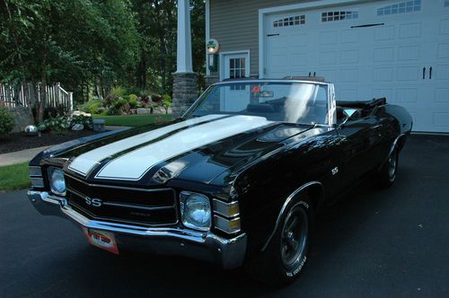 1971 chevrolet chevelle ss convertible big block 454 muscle classic collector
