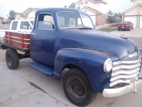 1947 chevrolet 3600 5 window truck