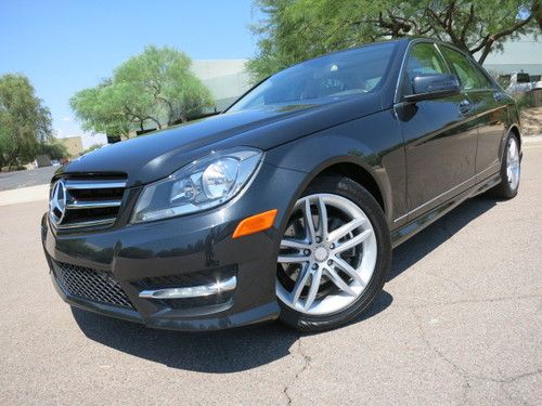 Only 7k miles amg sport pack 1-owner under warranty az car c300 2012 2011 2010