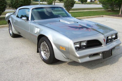 1978 pontiac trans am 400/4-speed ws6 performance pckg. same owner for 34 years