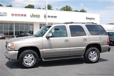 Save at empire dodge on this nice yukon slt 4x4 with leather, bose, &amp; sunroof