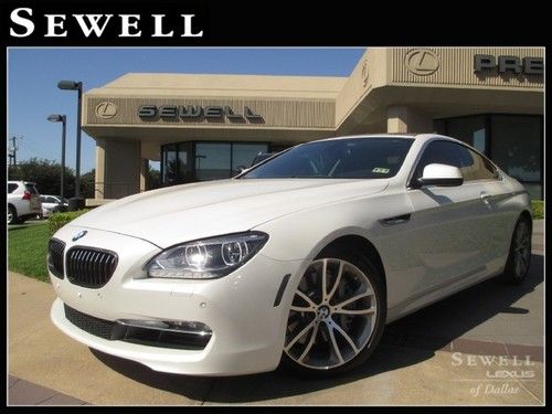 2012 640i coupe luxury pkg navigation only 15k miles! very clean!