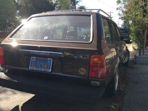 Sell used 1982 Toyota Corolla Wagon *Super Clean* in ...