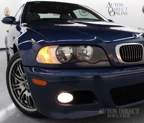 We finance 2003 bmw m3 coupe smg 86k clean carfax prempkg mroof cd kylssentry