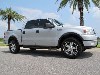 Ford f150 supercrew lariat fx4 4x4  leather bucket seats, center console shift