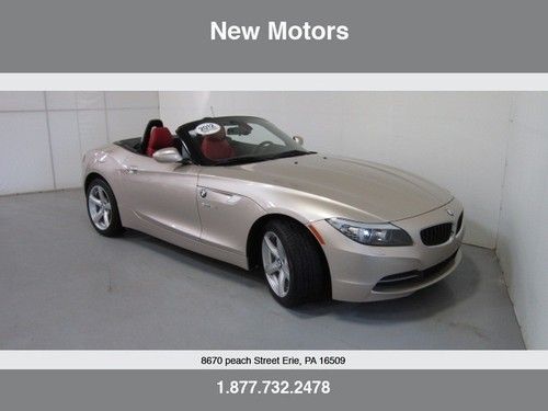 2012 bmw z4 sdrive28i in orion silver with coral red leather and 4,000 miles