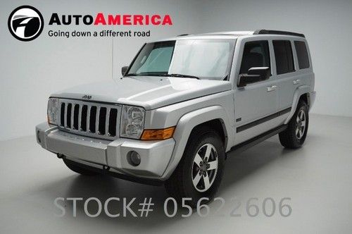 57k low miles jeep commander 2007 loaded with sunroof sat radio