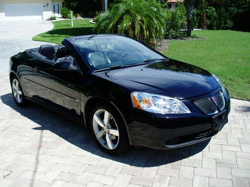 2006 g6 gt~no reserve~hardtop/ convertible~clean carfax~heated leather~florida~