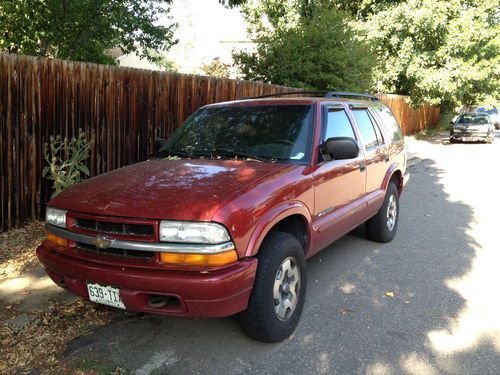 2002 chevrolet blazer ls sport utility 4-door 4.3l