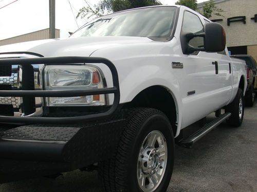 Turbo diesel!!!!!2006 ford f350 crewcab lariat 4x4 heated seats auto leather!!!!