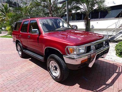Florida toyota 4runner automatic power package cold ac 2wd runs strong clean car