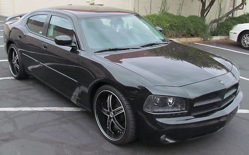 2010 dodge charger sxt 3.5l 22 inch wheels 48k miles very clean