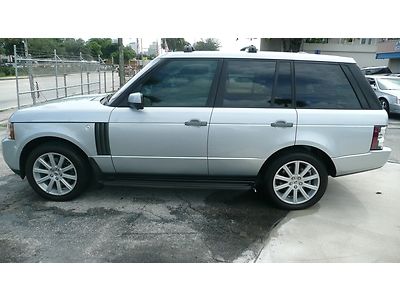 "showroom new" 2010 land rover range rover 4wd hse lux edition "clean car fax"