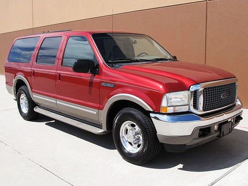 02 ford excursion limited power stroke 7.3l diesel 1owner