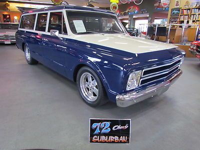 1972 chevrolet suburban 350 th700 r4 overdrive 3.42 posi, beautiful restoration!