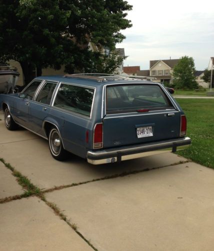 1988 ltd crown victoria lx station wagon (not a country squire)
