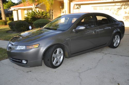 2008 acura tl w/ navigation-good condition-forsalebyowner-61k miles-carbonbronze