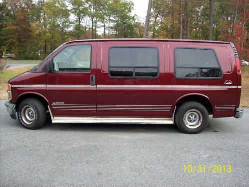 1997 chevrolet express 1500 base standard conversion van 3-door 4.3l