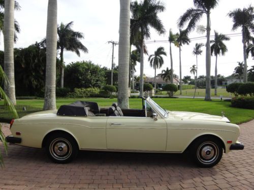 Florida , corniche convertible,always serviced,awesome driver,l@@k