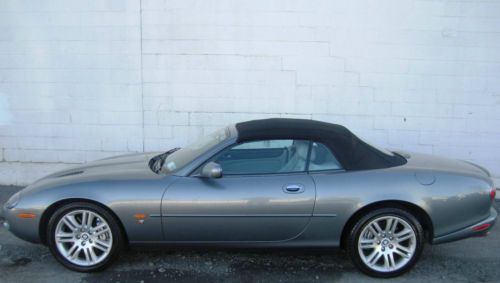 2003 jaguar xkr convertible 2-door 4.2l - gray - 53k miles - supercharged - mint