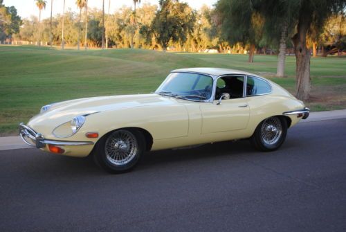 1969 jaguar e-type xke sii coupe beautiful original factory ac 4-spd no rust