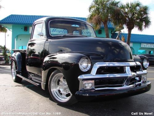 1955 chevrolet 5 window custom show truck classic automatic  collector quality