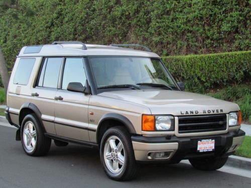 01 land rover discovery se leather moon roof suv clean