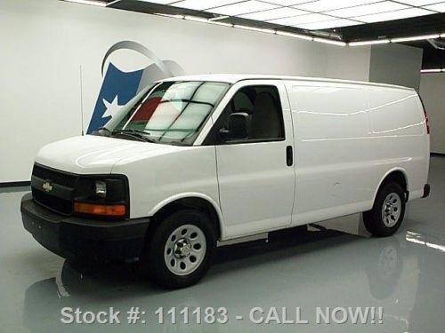 2012 chevy express cargo van 4.3l v6 only 27k miles!! texas direct auto