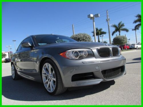 13 certified space gray turbo 3l i6 135-i *sport &amp; premium package *florida