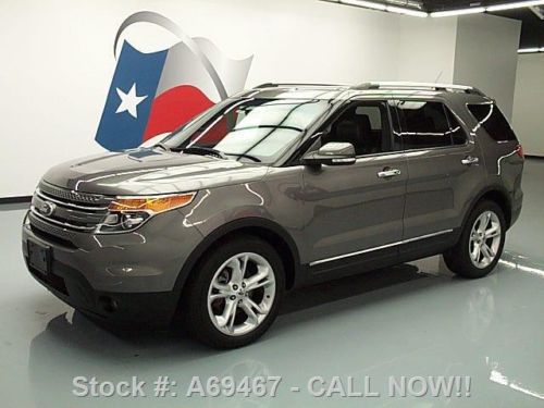 2011 ford explorer limited dual sunroof leather nav 31k texas direct auto